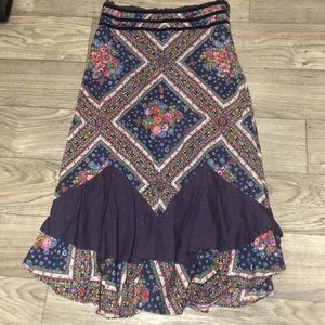 Boho prairie hippie gypsy peasant vintage maxi